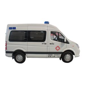 Foton Gasoline Ambulance Vehicle EURO 5 Automatic Transmission