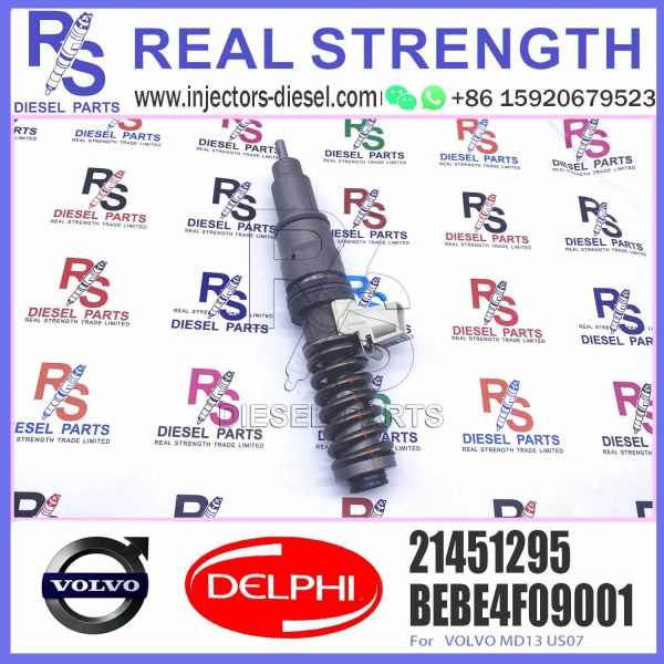 21451295 85013152, 85003656 New Diesel Fuel Injector For VOL-VO TRUCK MD13 US07 E3.3, 21451295 BEBE4F09001