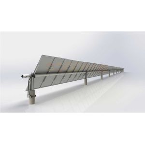 50kW Single Axis Solar Tracker Hot Dipped Galvanized Solar Tracking Systems