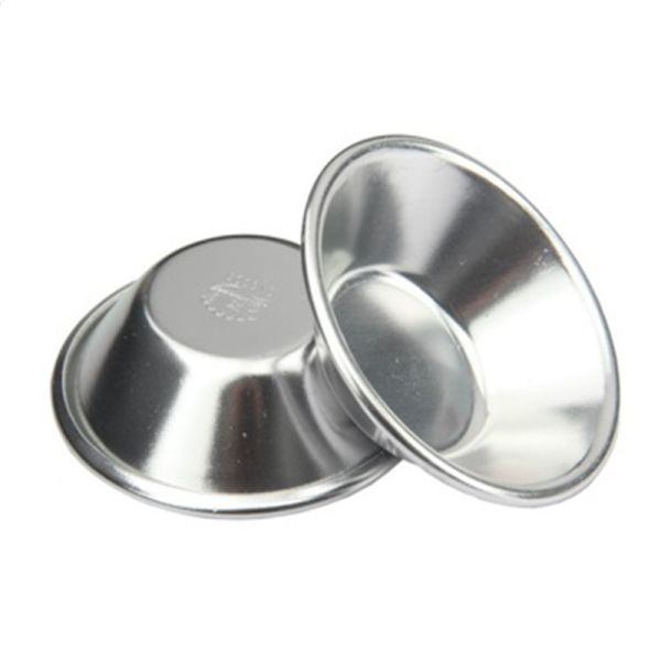 Buy                  Egg Tarts Mould Pasteis De Nata Oven Bake Round Custard Tin Cake Cupcake Rice DIY Baking Tool              at wholesale prices