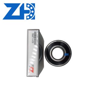 6311-2RS 6311/2RS Deep Groove Ball Bearing GCR15 Material