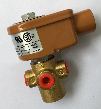 Ingersoll Rand Compressor Blowdown Valves Used 39184841 Exhaust Solenoid Valve Metal Part