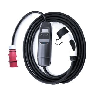 7kw Type 2 Portable EV Charger With 0.5mΩ Max Contact Impedance , Power Cable