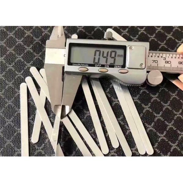 Nose Pad Bridge Aluminium Solid Bar For Anti Dust Mask KN95 FFP3 EN 143