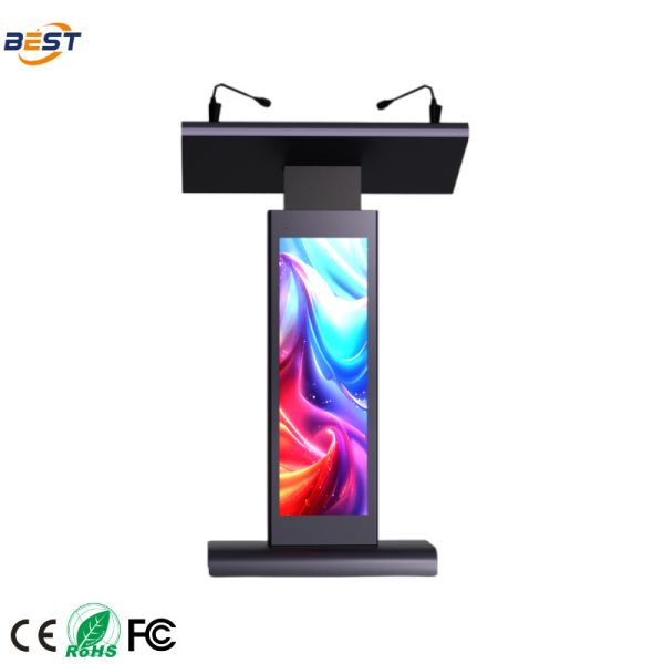 Buy Touch Screen Touchscreen LCD Podium with Display and Touch Screen at wholesale prices