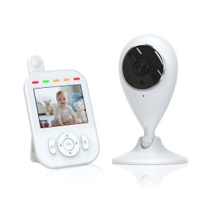 Audio/Video Wireless Babyphone with Infrared Temperature Sensor and PCM Audio