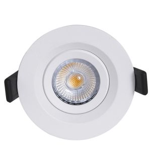 Ra80 High Lumen 8watt Adjustable Dimmable LED Downlights