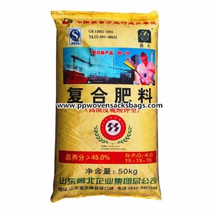 Quality 50kg Bopp Film Laminated PP Woven Fertilizer Packaging Bags with PE Liner Insert for sale
