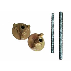 Quality Electrostatic Spraying Formwork Tie Nut for Galvanized Wings Nut with Color Painted Concorete Formwork Compatibility for sale