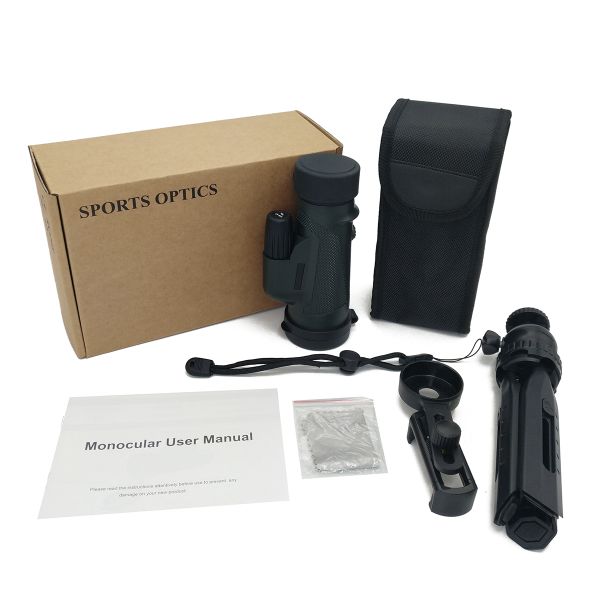 8x42 Patent Monocular IPX7 Nitrogen Filled Waterproof Telescope For Adults Kids