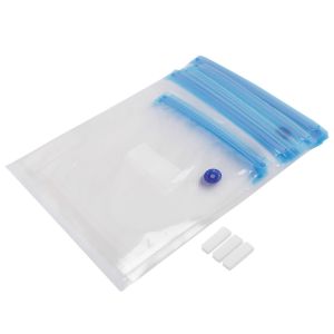 Nylon Vacuum Food Sealer Bags Custom Ziplockk Resealable Food Package