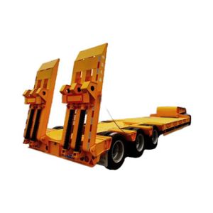 Customizable Steel Multi Axis CIMC Lowbed Semi-Trailer Truck Trailers