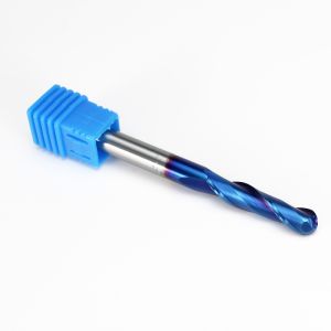 Chinese Manufacture ISO Standard Tungsten Carbide 2-Flute Ball Nose CNC Router