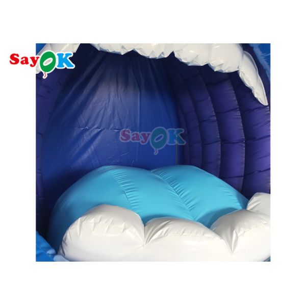 Stage Background Props Custom Inflatable Products Opening Mouth For Single Party Decor