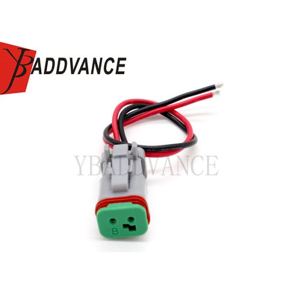 Wiring Connector Automotive Wiring Pigtails 2 Pin Female Deutsch DT Series For