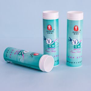 Supplements Industrial VC Effervescent Tablets Lemon Vitamin C Plastic Bottle