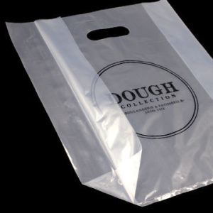 Polyethylene Plastic shopping bags custom design merchandise bags with own logo