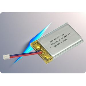 3.7V 160mAh Lithium Polymer Battery with 300 Cycles and 1C Discharge