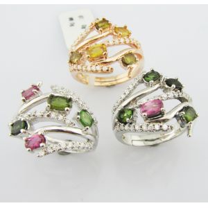 925 Silver Gemstone Rings