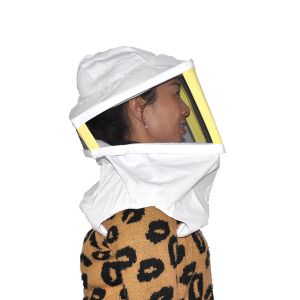 Square Beekeeping Protective Clothing Metal Veil Beekeeper Hat