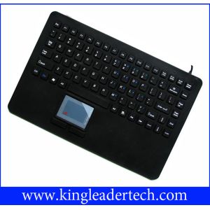 IP68 Waterproof Silicone Keyboard With Integrated Touchpad In USB Interface