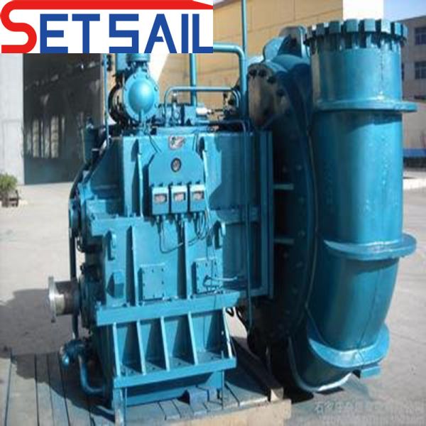 Newly Designed River Sand Pump for Mining Industry on Wheel Bucket Dredger