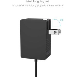 ROHS 24W 15V 1.6A Microsoft Surface Go Charger Wall Power Supply Compatibility