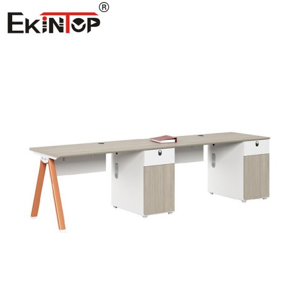 Buy Wooden Multi-Seater Modern Style Customizable Employee Office Workstation at wholesale prices