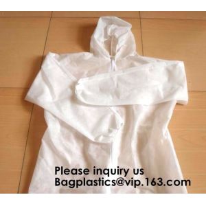 General Purpose Disposable Coverall with Boots, Elastic Cuff,Disposable Non