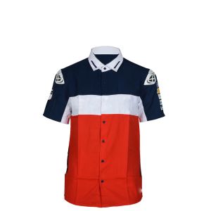 Adults Golf Polo Shirt Quick Dry Wicking Polyester Cotton with Custom Designs Print