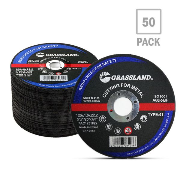 Buy Cut Off 46# Grit Abrasive Metal Cutting Discs 125mm at wholesale prices