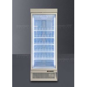 Big Capacity Matte White Soft Drink Display Chiller Low Consumption