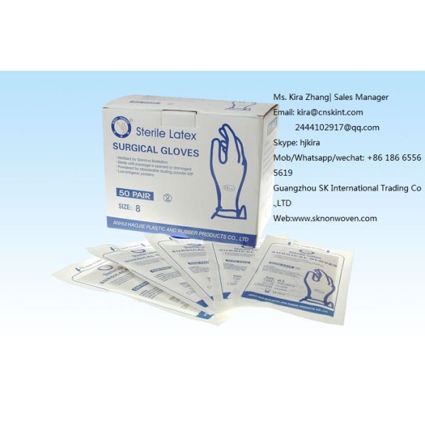 Disposable Powder Latex Medical Nitrile Gloves