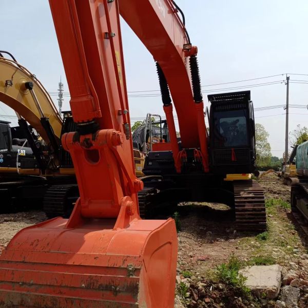 Original HITACHI ZX350 Excavator 33ton Operating Weight Hydraulic Large-size Digger
