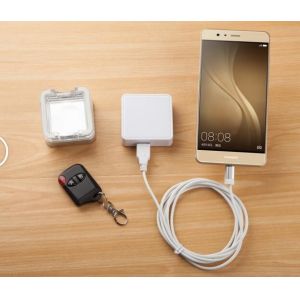 COMER anti-theft locking alarm devices cellular telephone display security