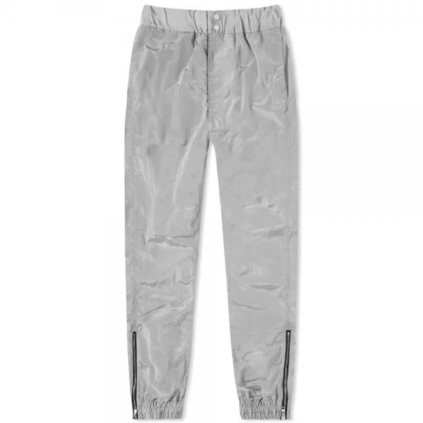 Tapered Fit Ankle Zip Nylon Sportswear Joggers Men Windbreaker Pants With Zippers