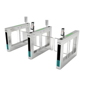 Quality Zento Space-Saving Swing Gate Turnstile with 0.8s Fast Passage 99.9% Accurate Recognition and 360° Safety Protection for sale