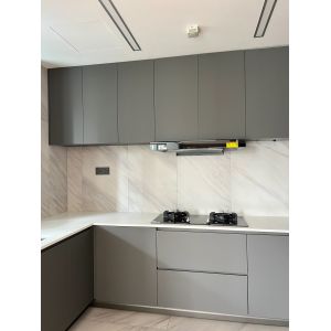 Custom American Style Kitchen Cabinet with Island Plywood