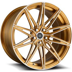 Customized Bronze 19 and 20 1- Piece Forged Alloy Wheels For Lexus RC with 5x114