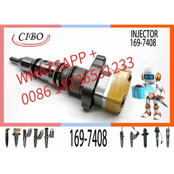 Fuel Injector 169-7408 1697408 253-0616 291-5911 10R-9787 211-3026For C+ Engine 3412