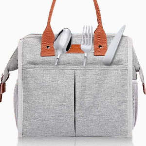 Insulated Soft Sided Lunch Cooler Tote Bags Reusable Lunch Containers