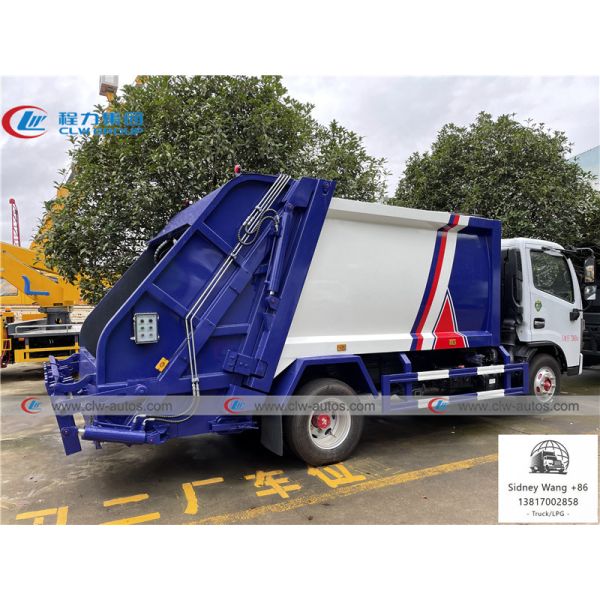 Dongfeng Duolica 4x2 6000L Rear Load Garbage Compactor Truck
