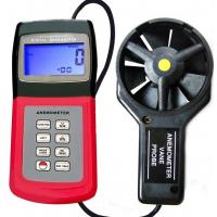 China AM-4836V Air Velocity, Air Temperature, Direction Measurement Digital Anemometer With Data Memory Function for sale
