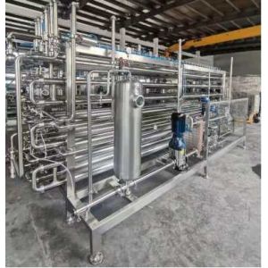UHT SUS316 Sterilization Equipment 2T/H 3T/H For Milk Juice