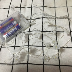 Fairy String Lights Battery Powered String Lights 6.5ft 20 LED Warm White Lights