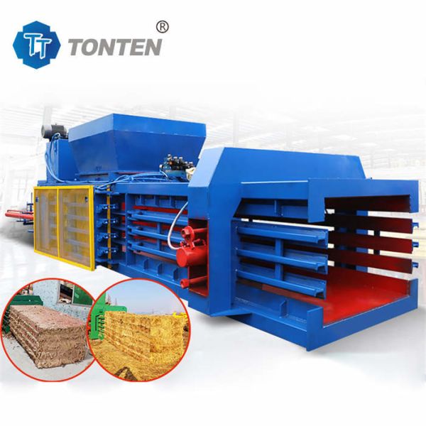 Buy Hydraulic Baler Machine Mineral Water Bottle Non-Woven Plastic Baling Machine at wholesale prices