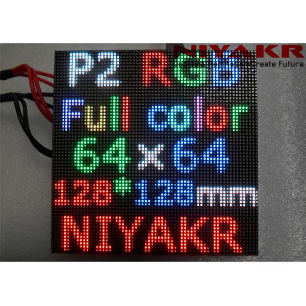 Buy Indoor RGB P2 64x64 128x128mm Nationstar LED Display Module at wholesale prices