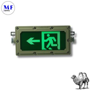 Durable LED Explosion Proof Emergency Light Evacuation Exit Sign For Workplace