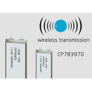 5500mAh CP783970 3V Prismatic Pouch Cell For ELabels