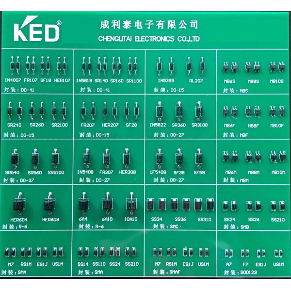 Buy 1A Ss12f Thru Ss120f Schottky Barrier Rectifier Diode Smaf Package at wholesale prices